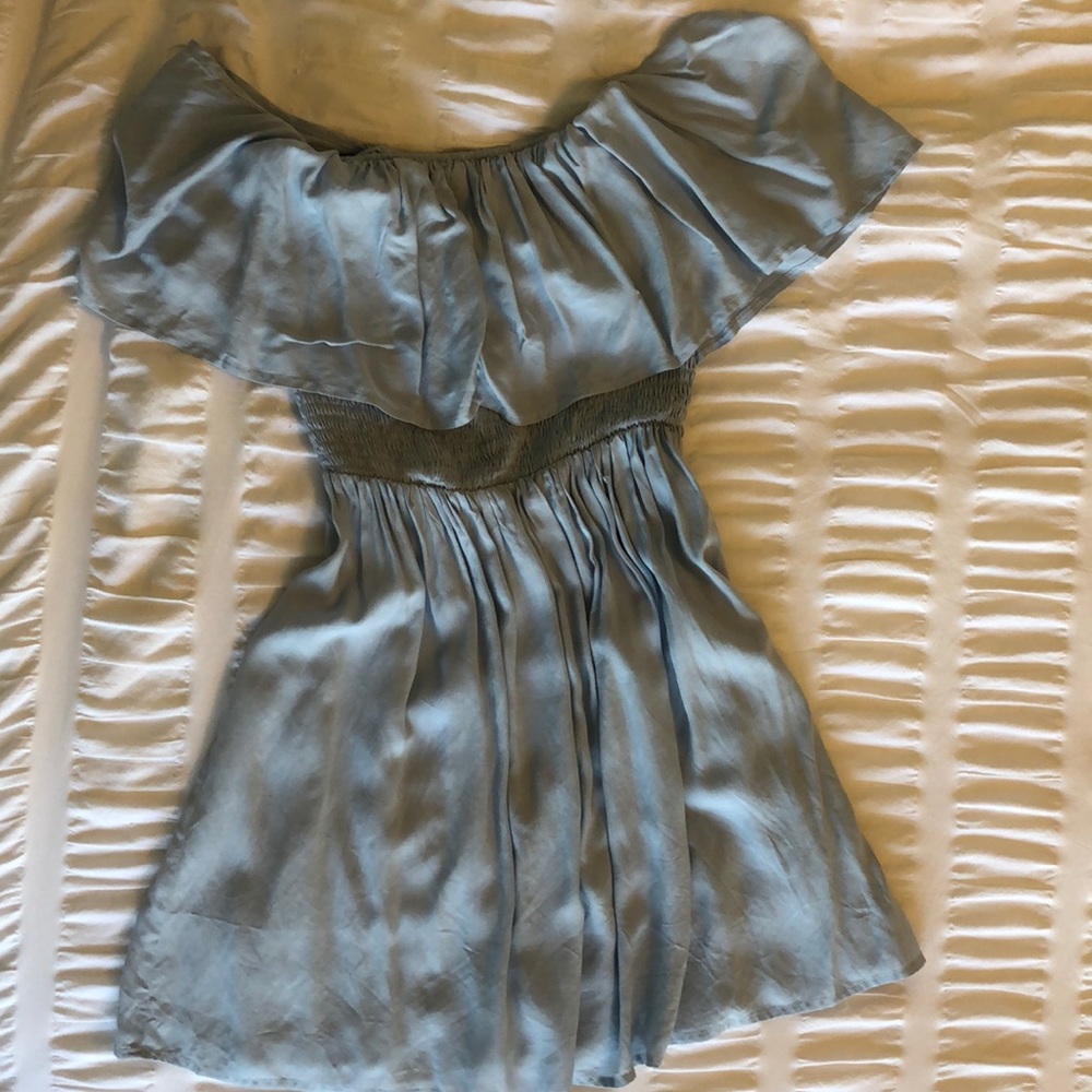 Blue dress